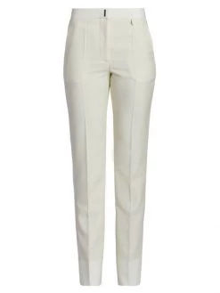 Givenchy Wool-Mohair Tapered Trousers