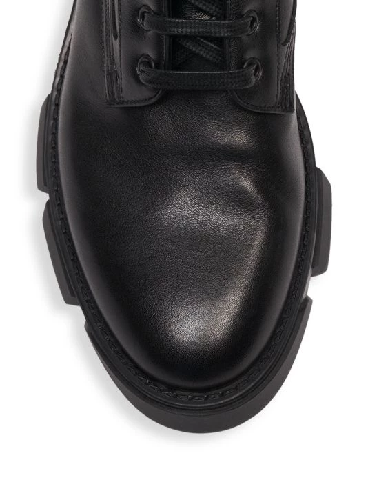 Givenchy Terra Lace-Up Leather Combat Boots - Image 4
