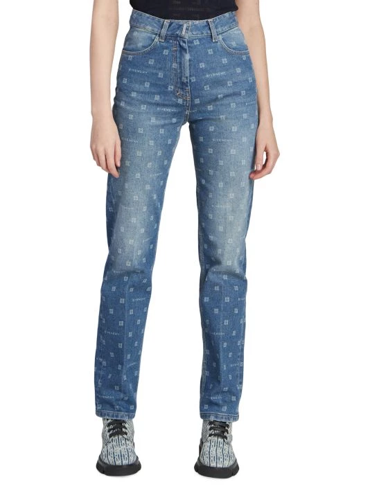 Givenchy Logo Slim-Fit Stretch Jeans - Image 3