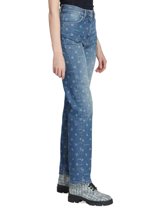 Givenchy Logo Slim-Fit Stretch Jeans - Image 4