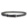 Givenchy Knotted Leather G Cube Belt