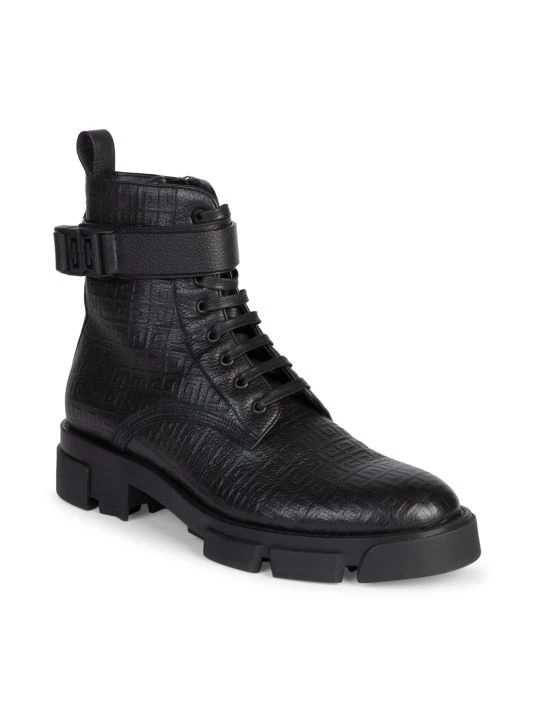 Givenchy Terra 4G Logo Combat Boots For Men - Image 2