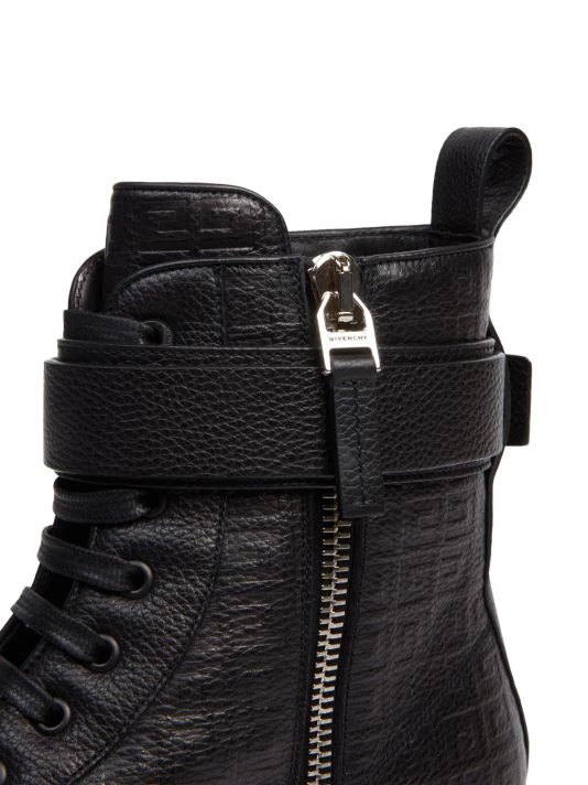 Givenchy Terra 4G Logo Combat Boots For Men - Image 6