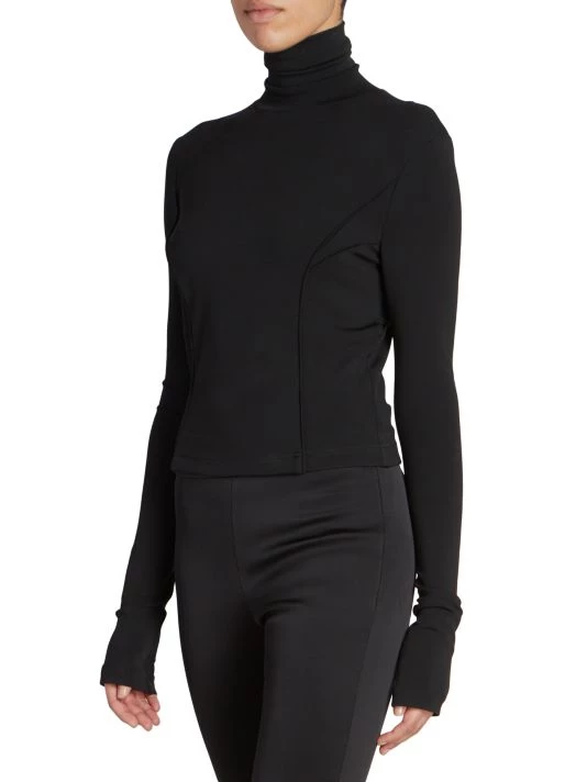 Givenchy Seamed Turtleneck Top - Image 4