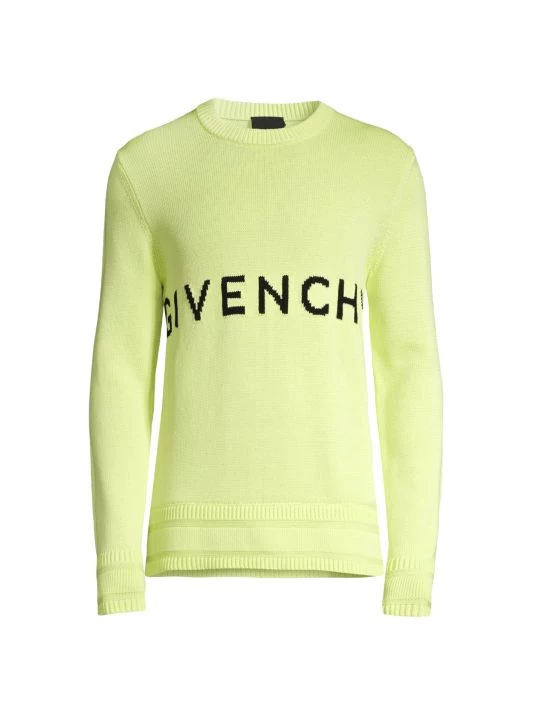 Givenchy 4G Crewneck Sweater For Men Black - Image 3