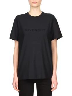 Givenchy Jacquard Logo Oversized T-Shirt Optic White