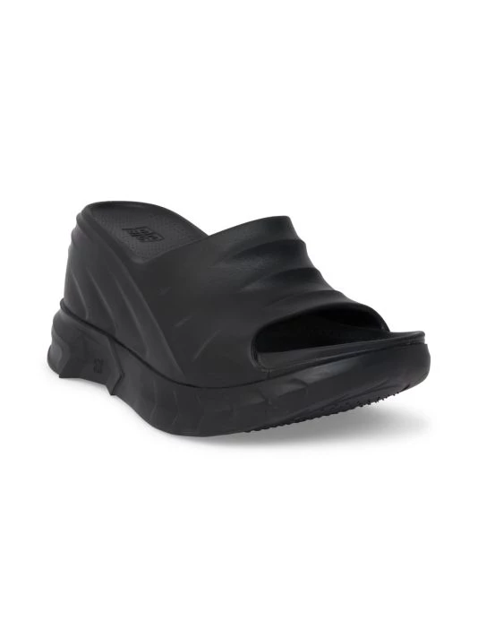 Givenchy Marshmallow Platform Wedge Mules - Image 2