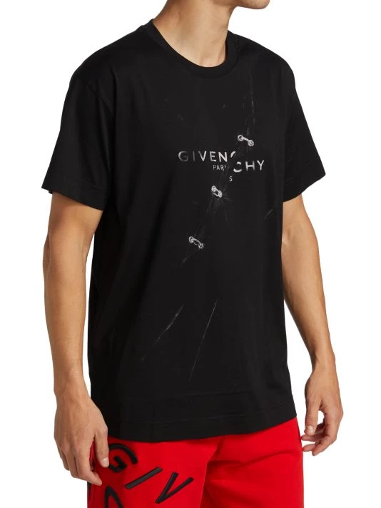Givenchy Trompe L'Oeil Effect T-Shirt For Men - Image 4