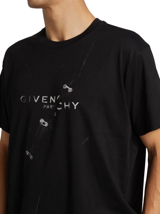 Givenchy Trompe L'Oeil Effect T-Shirt For Men - Image 6