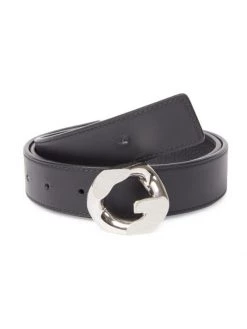Givenchy G-Chain Reversible Leather Belt For Men
