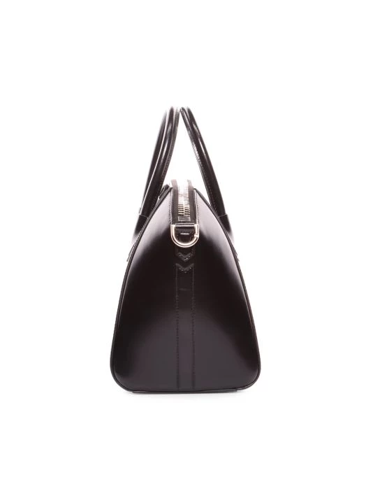 Givenchy Small Antigona Glazed Leather Satchel Black - Image 2