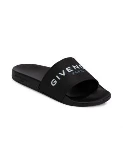 Givenchy Little Kid's & Kid's Logo Pool Slides For Kids
