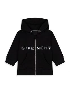 Givenchy Baby's & Little Boy's Fleece Logo Zip-Up Hoodie For Kids