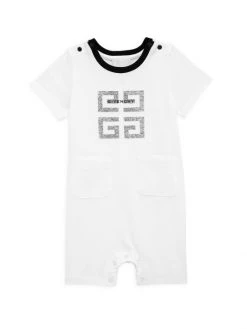 Givenchy Baby's 4G Logo Romper For Kids