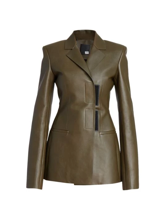 Givenchy Bonded Leather Jacket