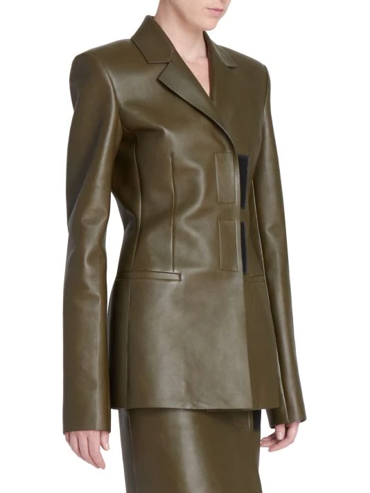 Givenchy Bonded Leather Jacket - Image 4