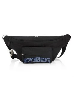 Givenchy Essential Logo-Embossed Belt Bag For Men Black