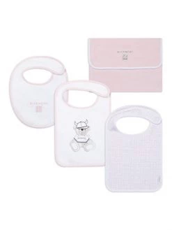 Givenchy Baby's 3-Pack Logo Bibs Set For Kids Multi