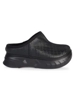 Givenchy Winter Mallow 4G Logo Embossed Slippers For Men