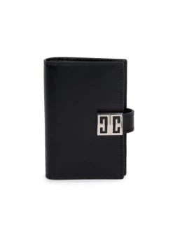Givenchy 4G Leather Snap-Closure Wallet