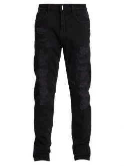 Givenchy D Slim-Fit Destructed Jeans For Men
