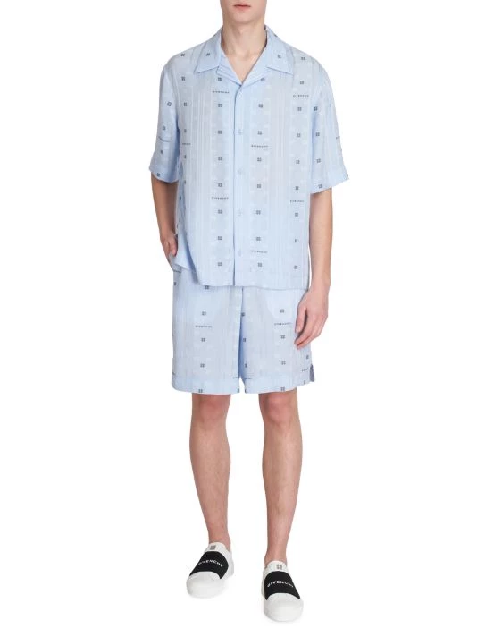 Givenchy Logo Baggie Shorts For Men - Image 2