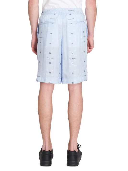 Givenchy Logo Baggie Shorts For Men - Image 5