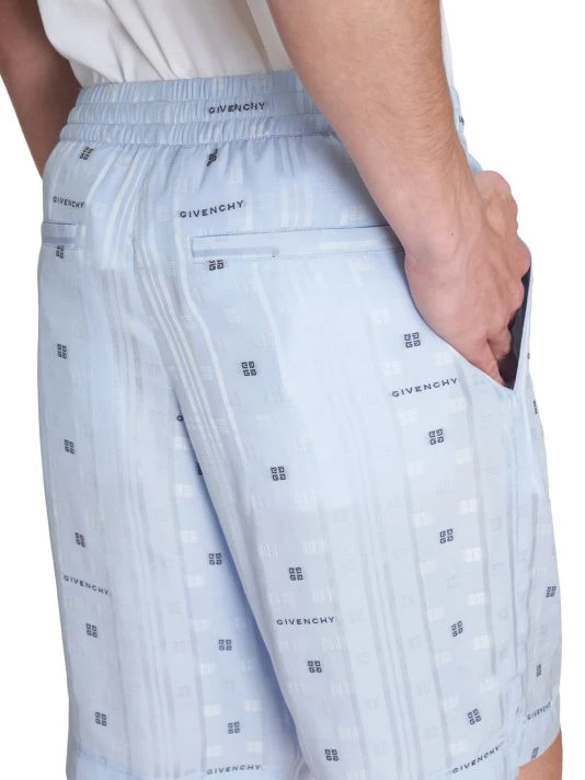 Givenchy Logo Baggie Shorts For Men - Image 6