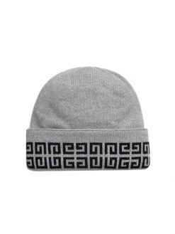 Givenchy Logo Knit Beanie Hat For Men