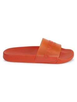 Givenchy Rubber Logo Slides For Men