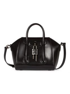Givenchy Small Antigona Lock Leather Tote