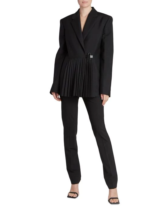 Givenchy Pleated U-Lock Blazer - Image 2