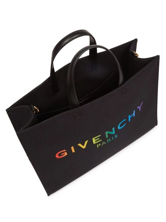 Givenchy Medium G-Tote Canvas Shopper - Image 3