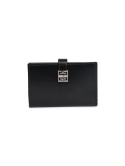 Givenchy 4G Leather Medium Bifold Wallet