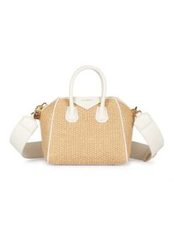 Givenchy Mini Antigona Woven Satchel
