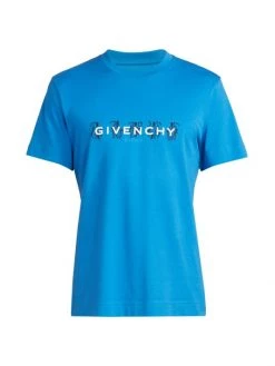 Givenchy Logo Slim-Fit Short-Sleeve T-Shirt For Men