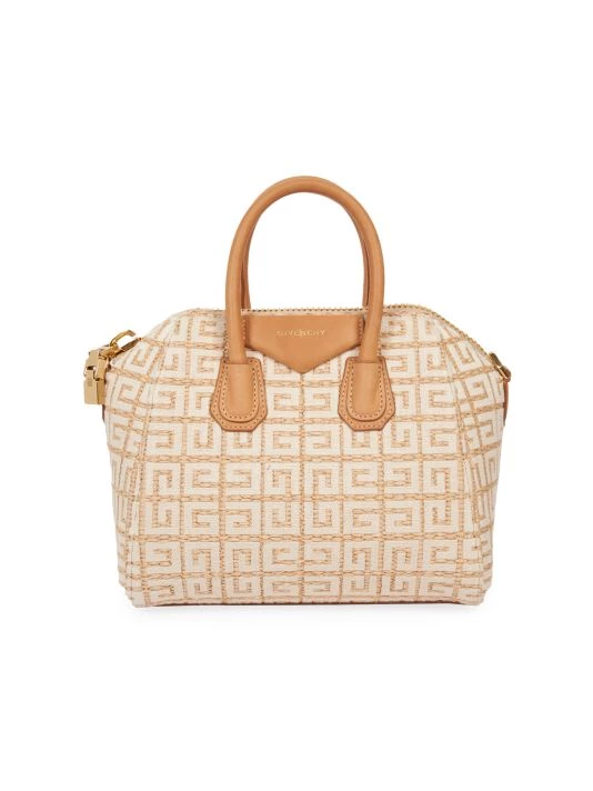 Givenchy Antigona 4G Straw Mini Bag
