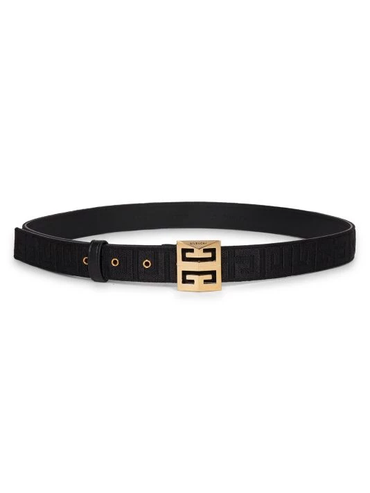 Givenchy 4G Buckle Leather Belt